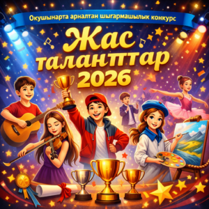 Оқушыларға арналған шығармашылық конкурс «Жас таланттар»
