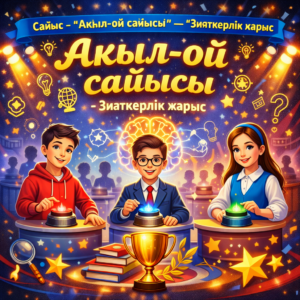 Конкурс - "Ақыл-ой сайысы" — «Интеллектуальное состязание»